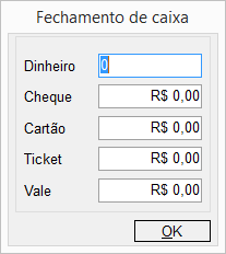 Fechamento Fechamento